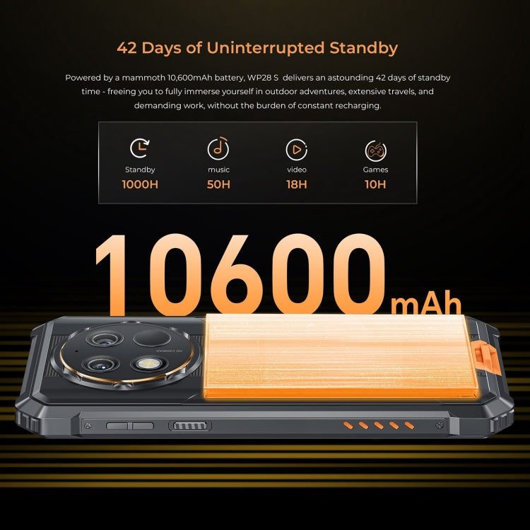 Oukitel WP28 S IP68/IP69K Rugged Phone, 4GB+128GB, Fingerprint, 6.52 inch Unisoc T606 Octa-core, NFC, OTG, Network: 4G, WP28 S Oukitel WP28 S IP68/IP69K Rugged Phone, 4GB+128GB, Fingerprint, 6.52 inch Unisoc T606 Octa-core, NFC, OTG, Network: 4G, WP28 S